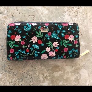 Kate Spade Large Floral Wallet